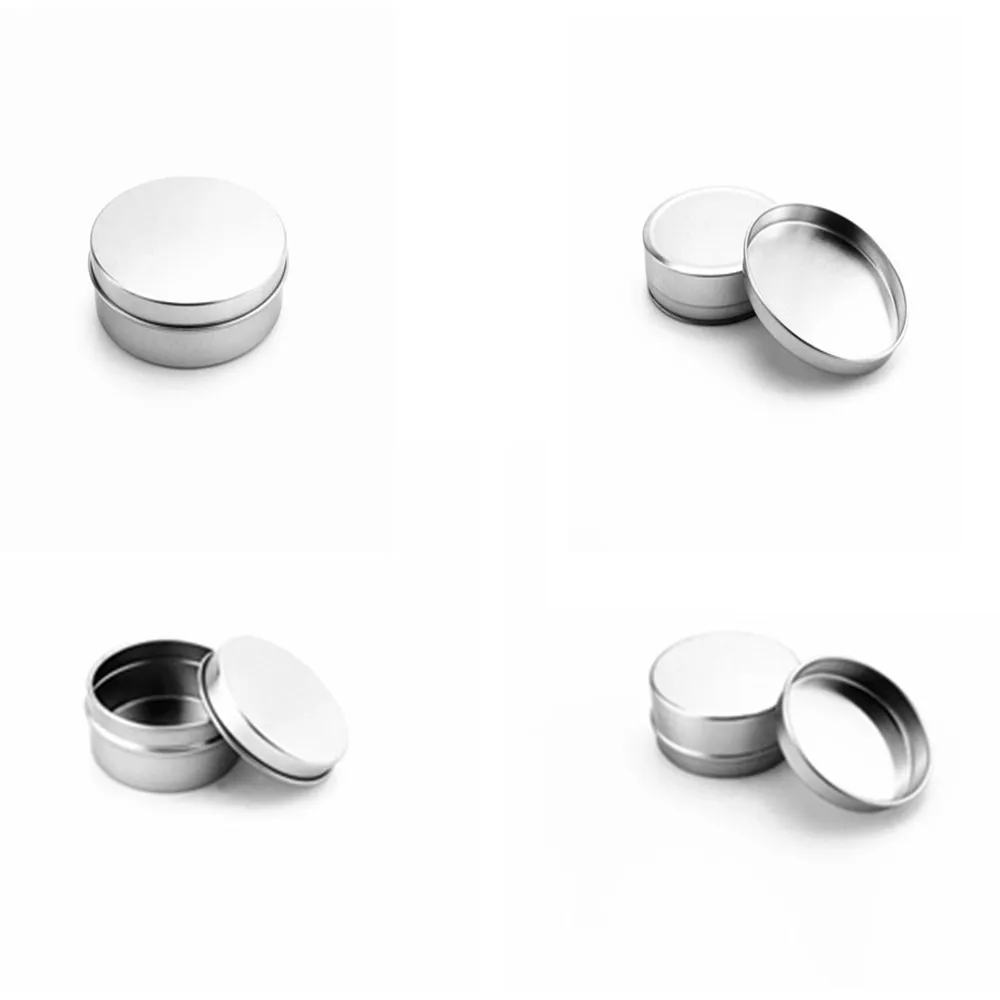 
Wholesale custom color metal candle tins with lid for candle making 