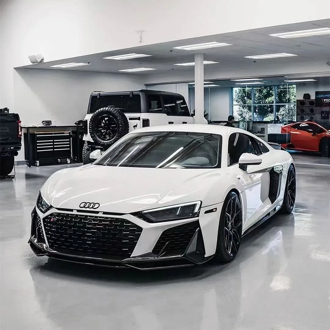 Автозапчасти автомобильный обвес для audi R8 новый вид 2021 стиль передний бампер