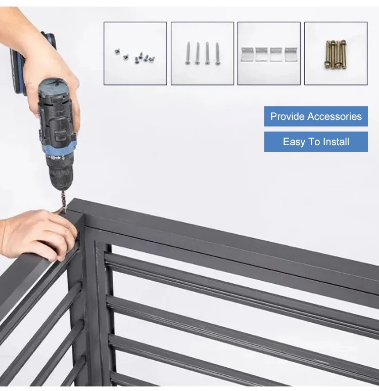 Easy to install Foldable adjustable wall air conditioner covers shutter