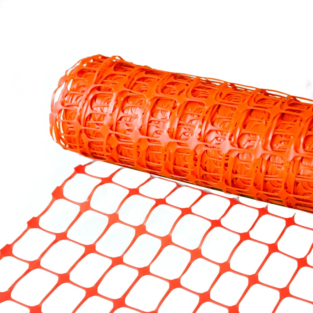 Wholesale Site Maschendrahtzaun Resistance Soft Orange Plastic Mesh Barrier Fence For Safety Construction
