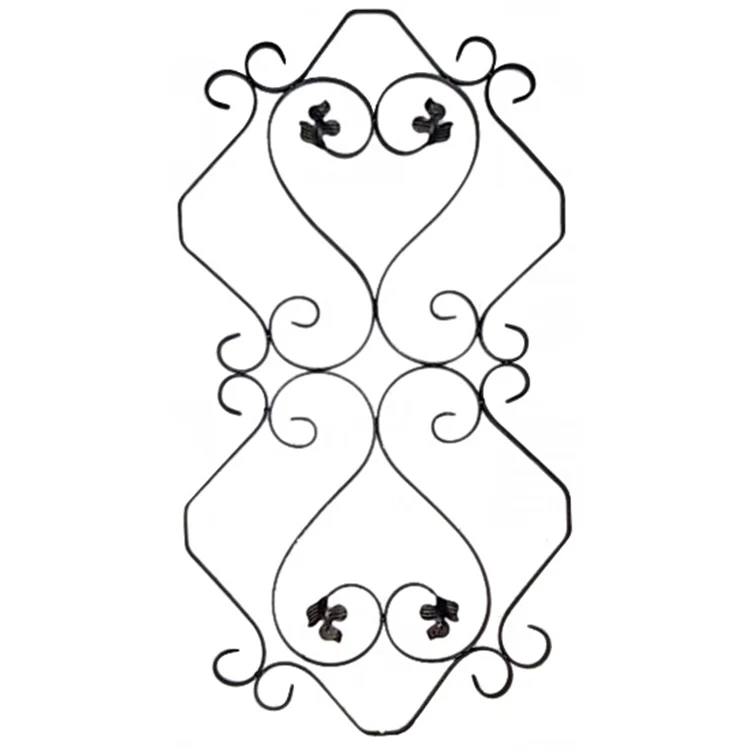 Производить виды декоративных кованого железа Фер декора компонентов балюстрады и перила панелей с низкой ценой