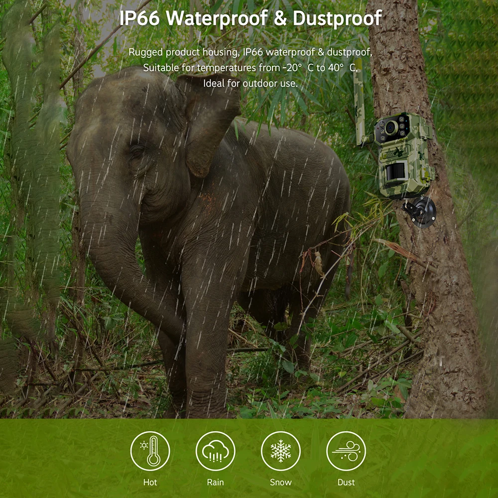 Outdoor Wild Camera Gsm Night Vision Camera Wildlife Wild Camera With Mobile Phone Transmission