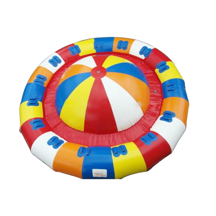 2023 New Water Park Floating Water Slides Inflatable Floating Water Saturn For Sale