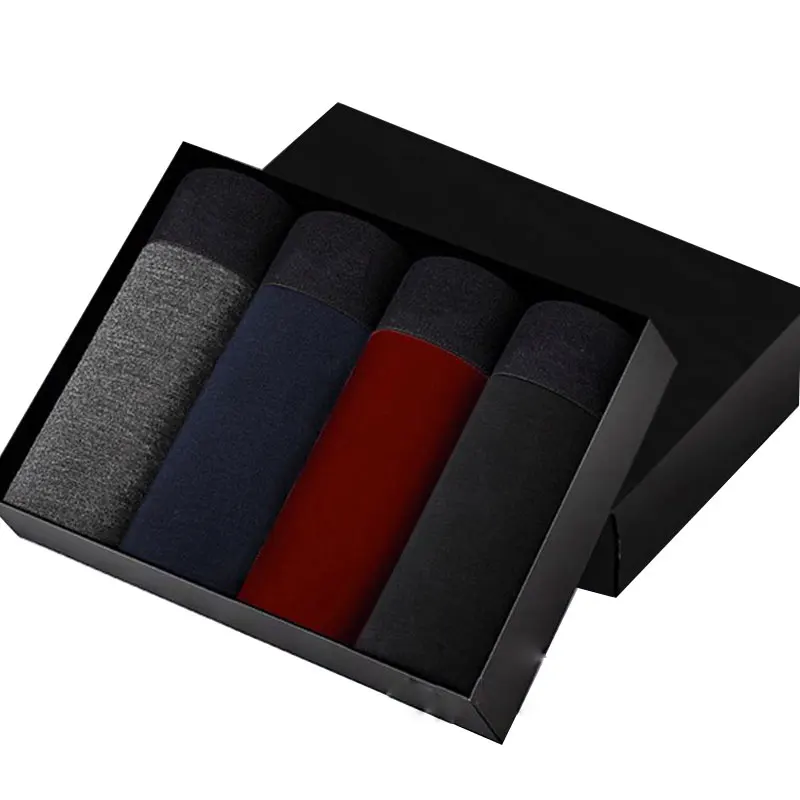 comfortable clothing athletic 95% cellulosic fiber and 5% spandex mens seamless underwear