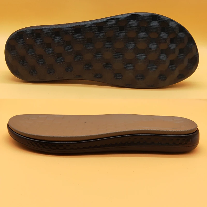 Men PU Slippers Sole Comfortable PU Sandal Sole for Men Shoe Outsole