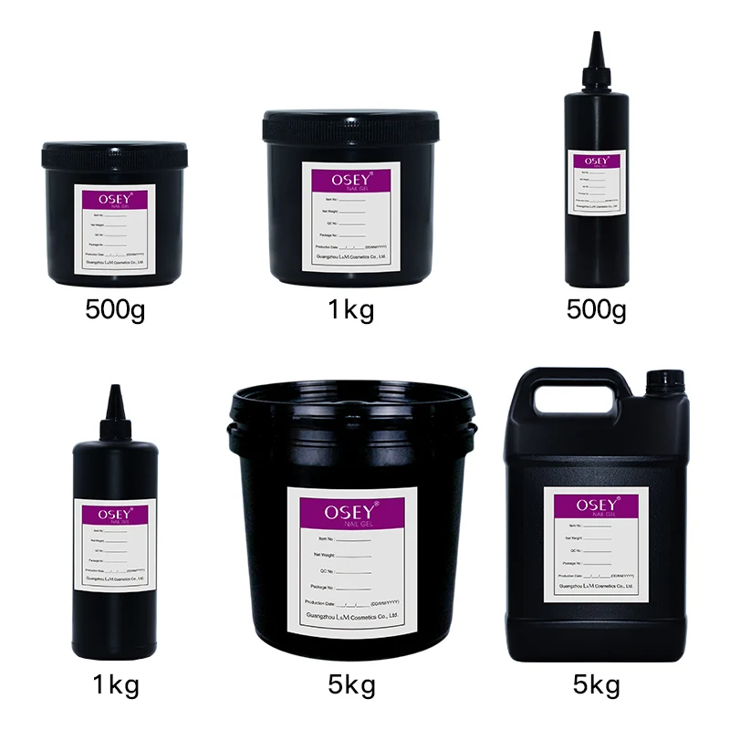 
OSEY Wholesale Long Lasting colorful organic nail chameleon gel polish Builder nail gel 