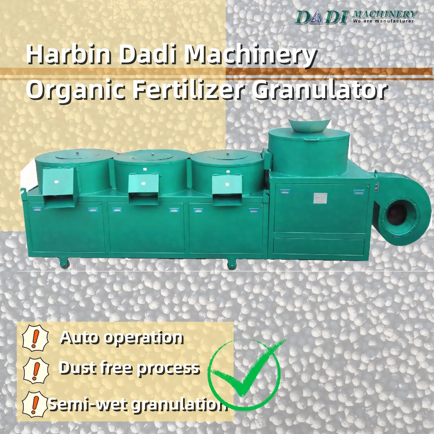 Organic Fertilizer Pellet Making Machine 