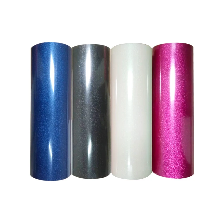 High Quality Easy Weeding Glitter Heat Transfer Vinyl Sheets