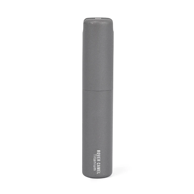 Waterproof Airtight Keychain tablet box container titanium pill capsule Ta6108F