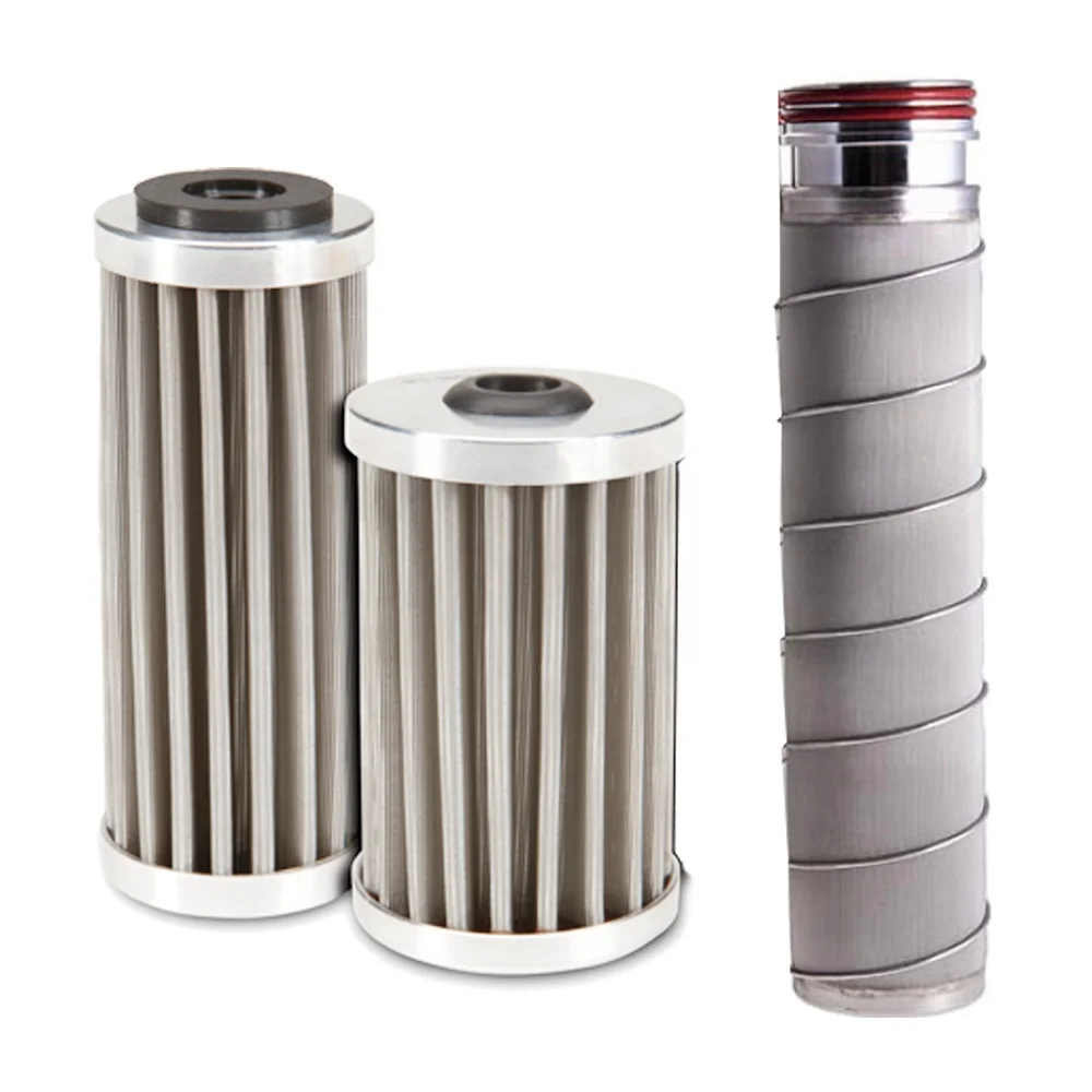 Recycling sintered filter 316L stainless steel Pleated Filter Cartridge