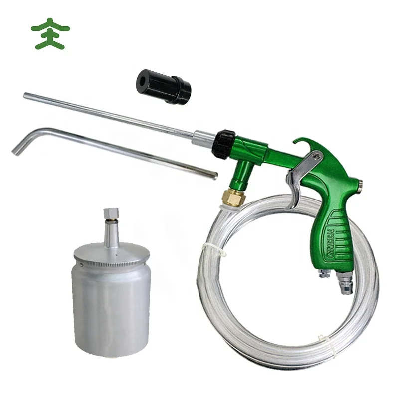 Multi-functional sand gun Rust removal Walnut sand polishing gun-type Long nozzle Air sand blaster Spray gun