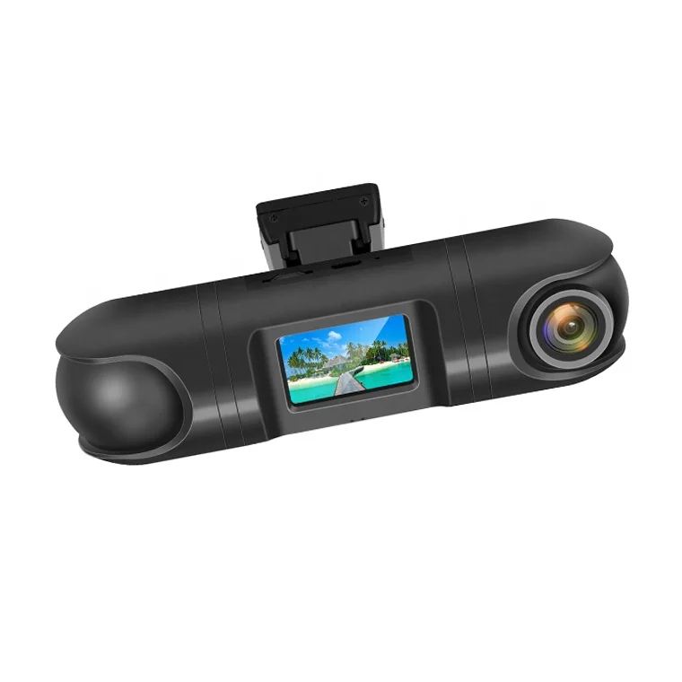 New mini 1.5 inch WDR HDR 1440P 2K HD front inside dual lens car dvr camera black box  ADAS G sensor loop recording park monitor