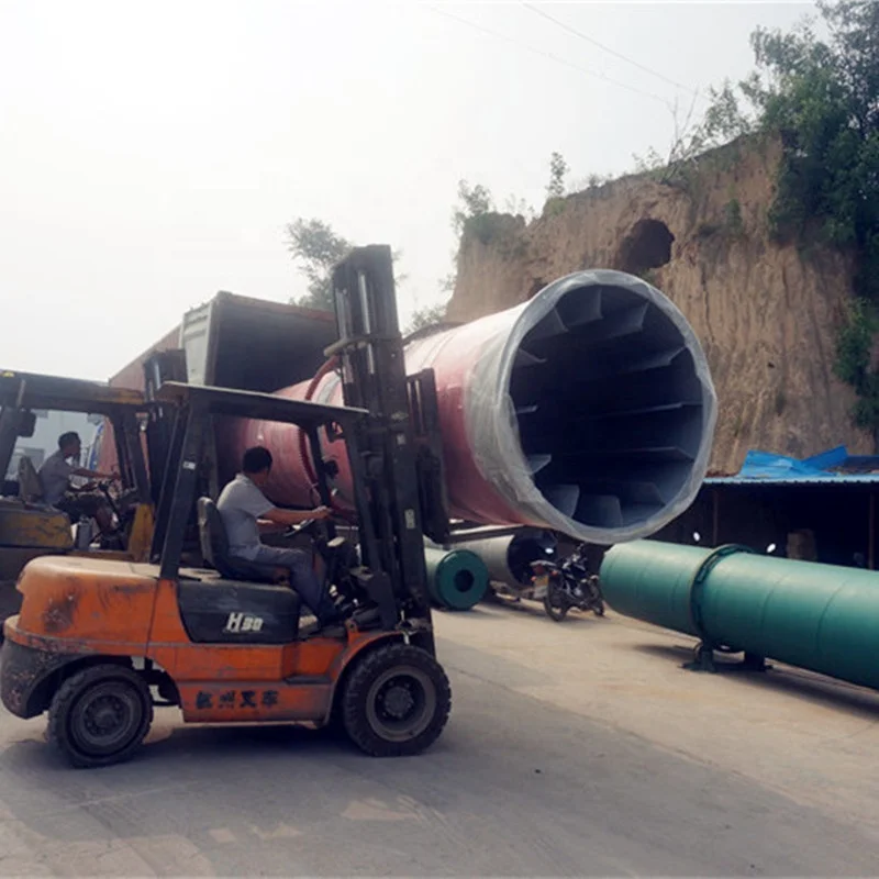 Moisture 8-14% outlet wood chips drying machinery