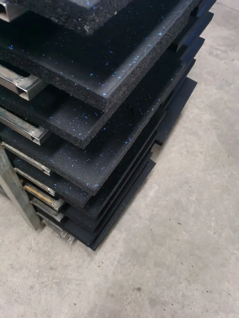 Sports Rubber Mat Fitness Mat gym club rubber flooring