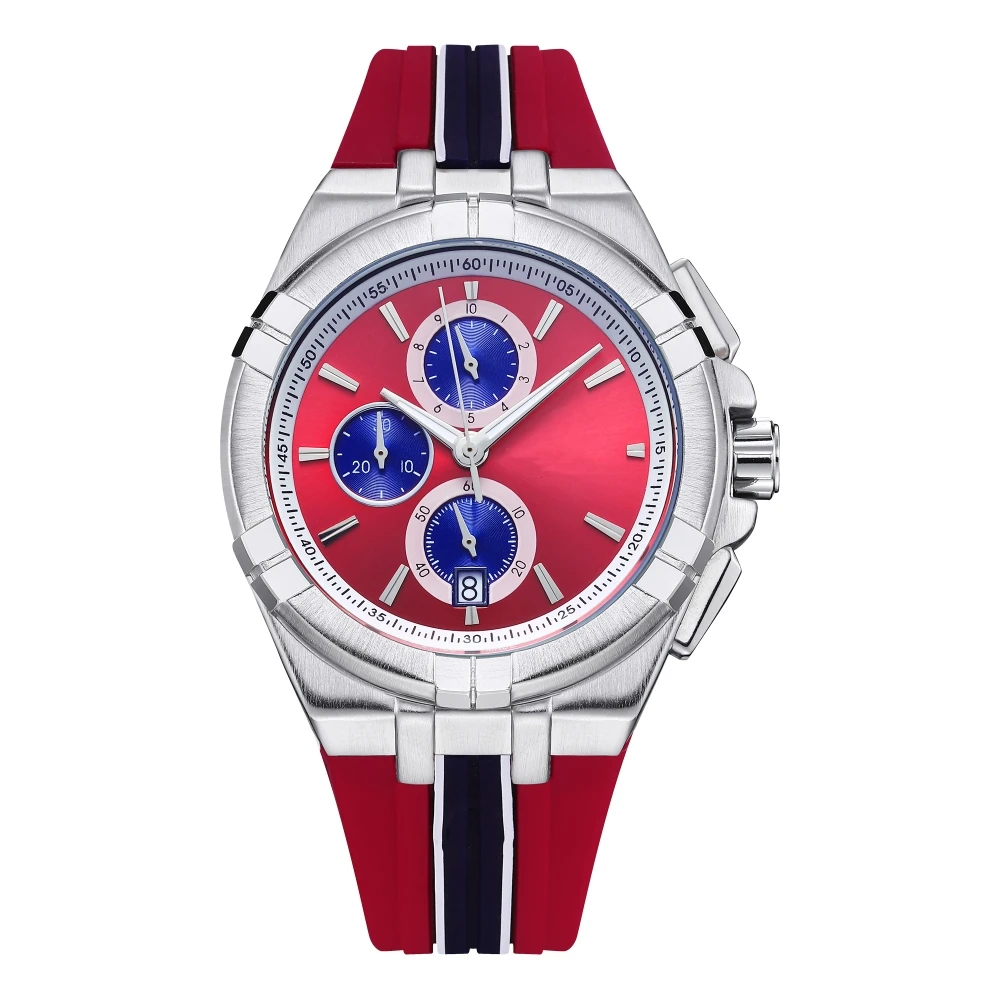 Customization Halloween Christmas Gift Jewelry Maurice Lacroix Aikon Vikings Limited Edition Quartz Chronograph Watch for Men