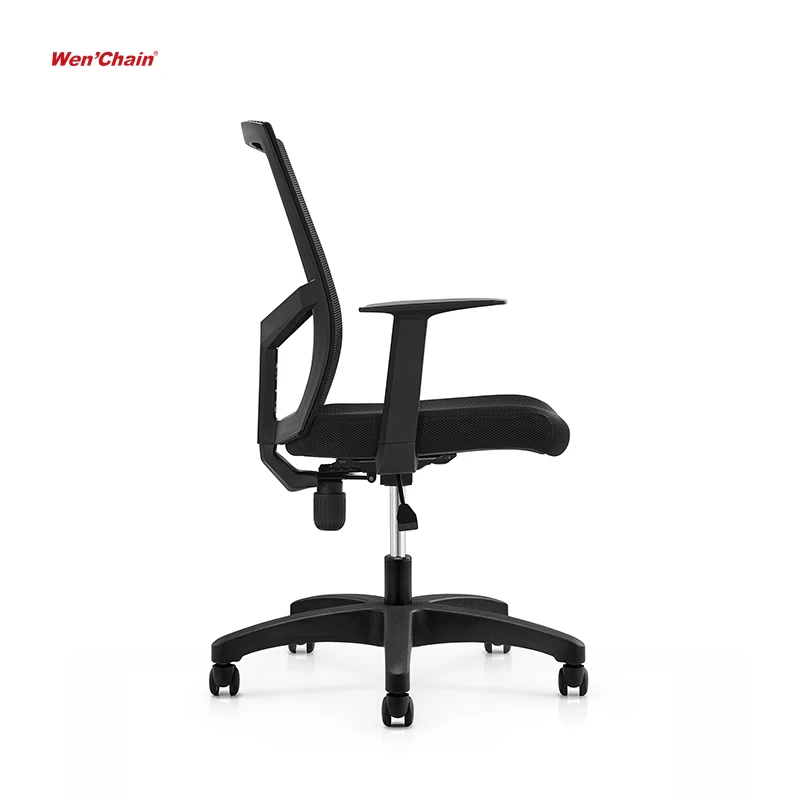 New Product Sillas De Oficina Ecofriendly Simple Comforter Ergonomic Medium Back Mesh Computer Desk Office chair