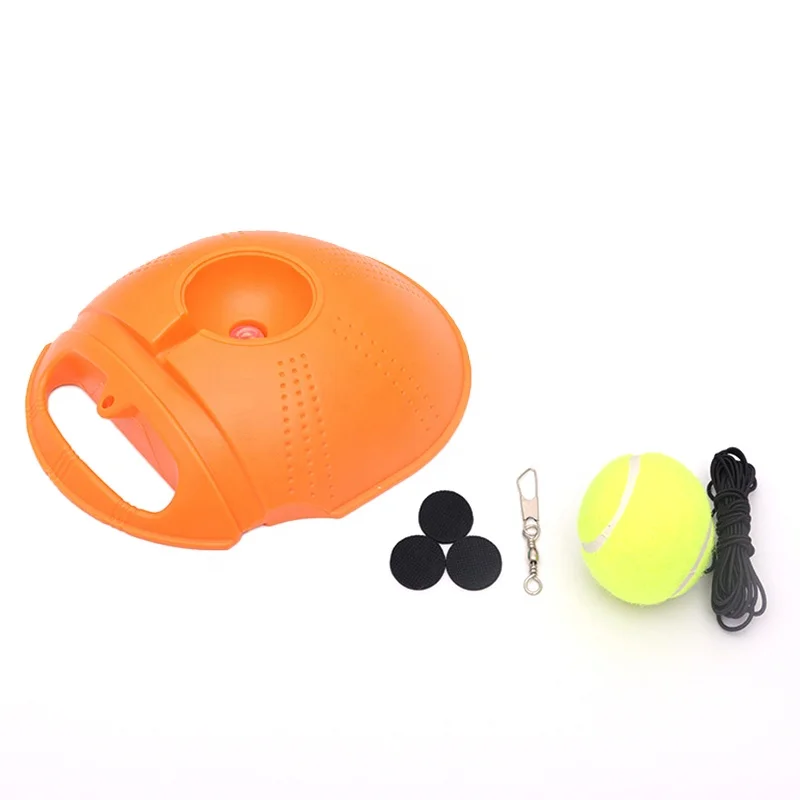 Heavy Duty Tennis Training Tool Exercise Ball Sport Self-study Rebound With Trainer Baseboard Sparring