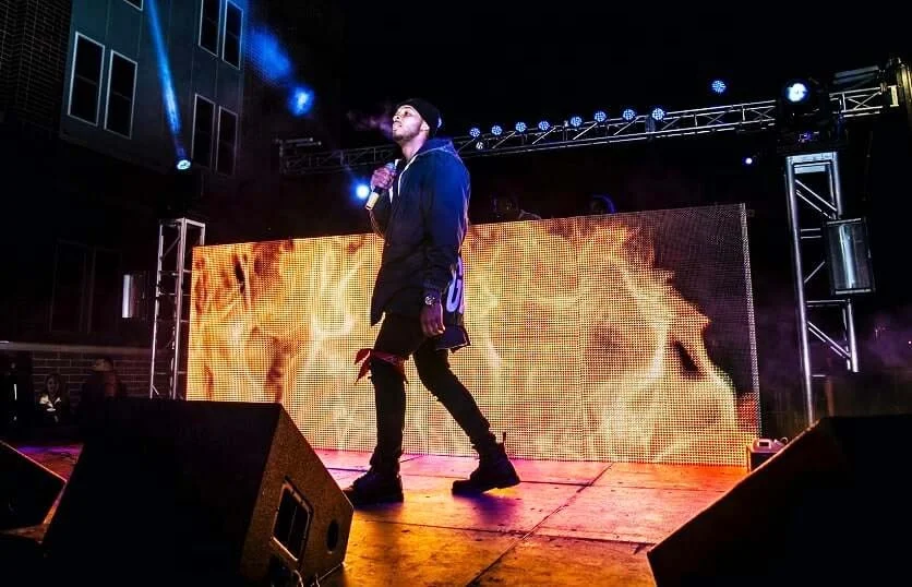 Indoor Rental LED Panel  Full Color P3.91 500x500 Seamless Splicing Event Stage Background Aluminum Cabinet Led Muenled