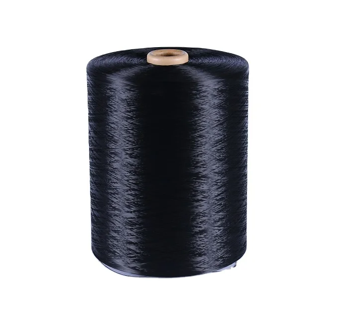 600D Black PP Yarn Polypropylene Multifilament Yarn Twisted
