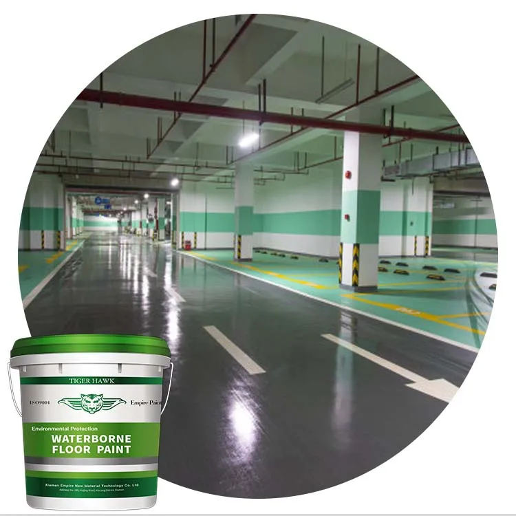 Free sample acrylic polyurethane hangar epoxy concreet floor paint in car park concrete garage