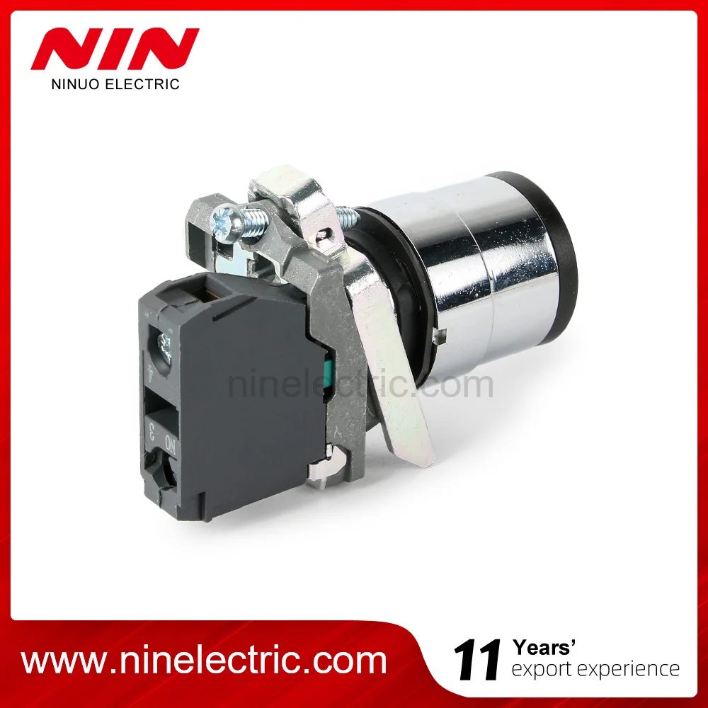 XB2/XB4/XB5 Key stay put hot selling electronic 2 position 3 position key stay put selector switch key lock