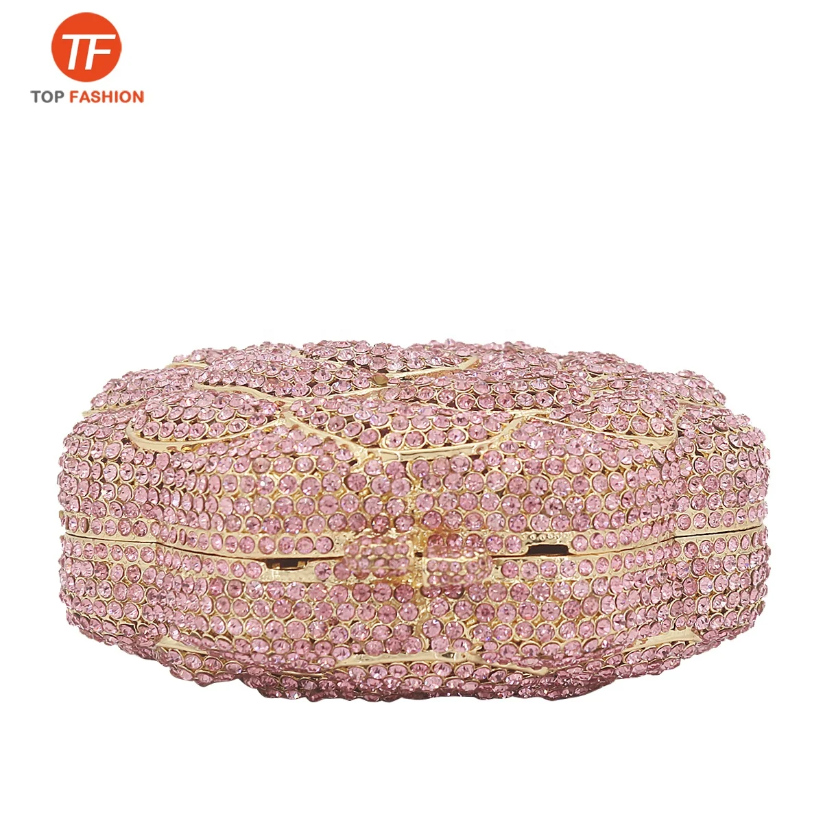 Китайский завод, оптовая продажа, роскошный клатч с кристаллами и стразами, вечерняя сумка, свадебный 3D ажурный кошелек с розами
