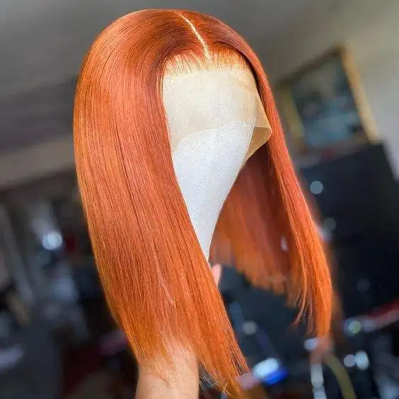 Natural Hair Wigs For Black Women Hair Wig Urban Beauty Angela,Black Wavy Wig Cosplay,Orange Wig Skin Weft Wigs