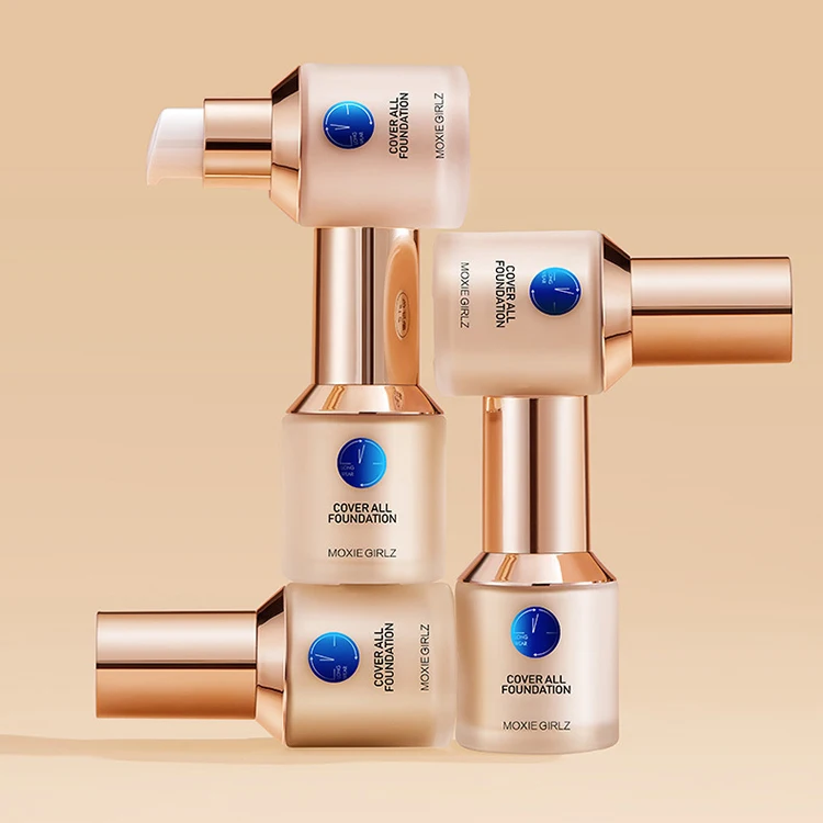 empty lotion bottles liquid foundation bottle makeup 30ml empty glass foundation bottle pump personal care makeup bot