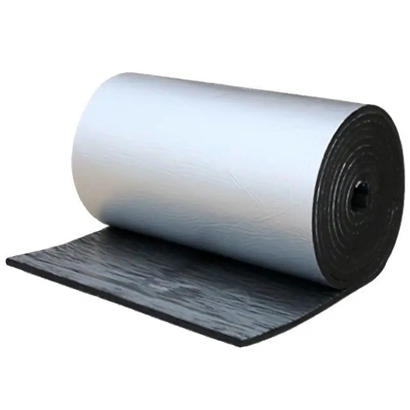 Roof Insulation Self-adhesive Aluminum Foil Anti-freeze Rubber Plastic Foam Sheet Rolls