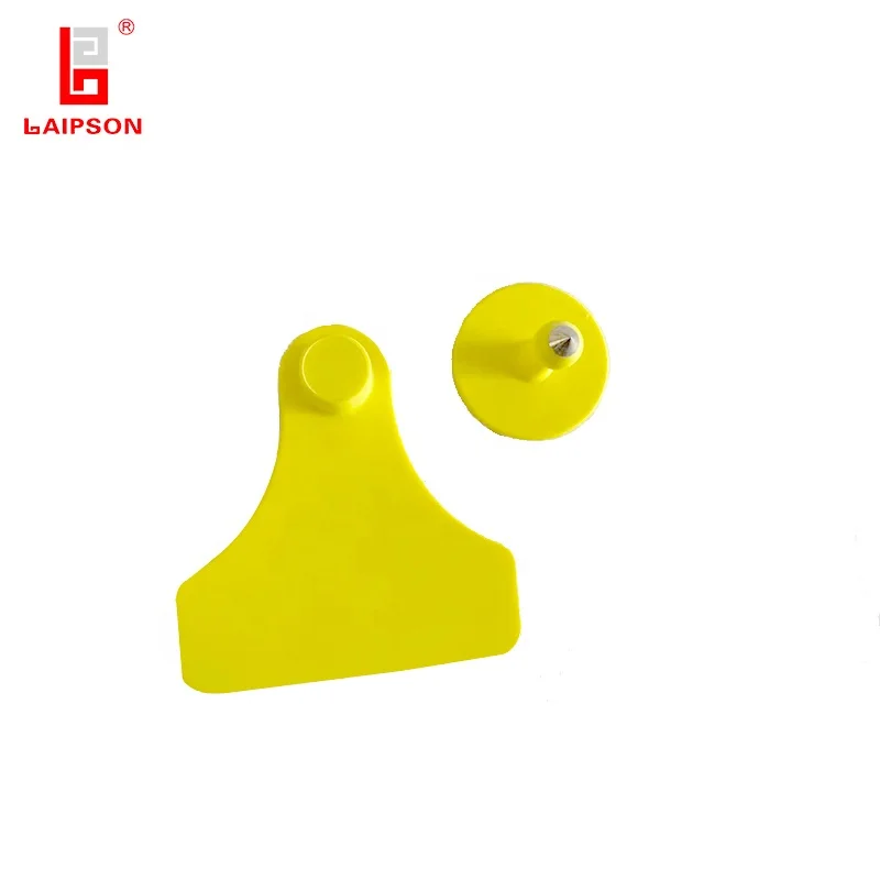 TOP TPU Shovel visual pig swine goat ear tag with printing logo for farm