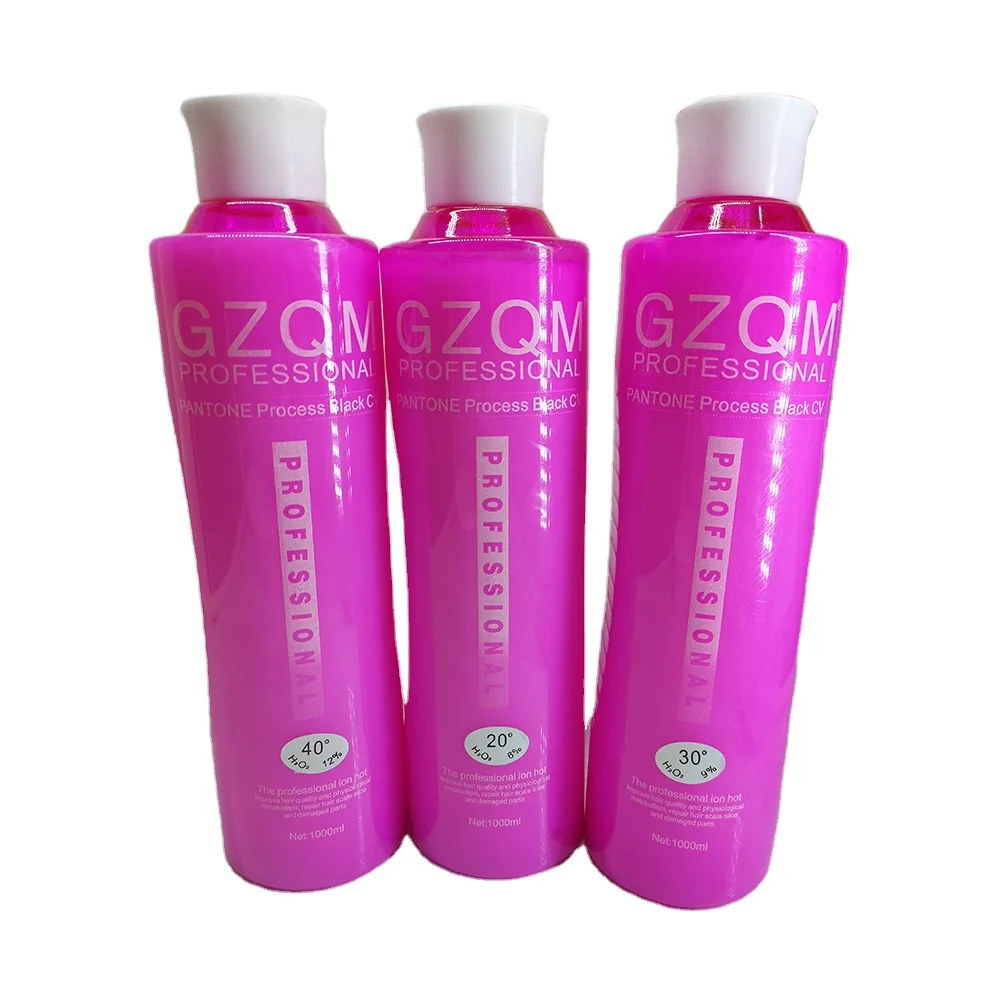 Hight quality Hair Peroxide fading hair color can be used with hair dye and fading product 1000ml