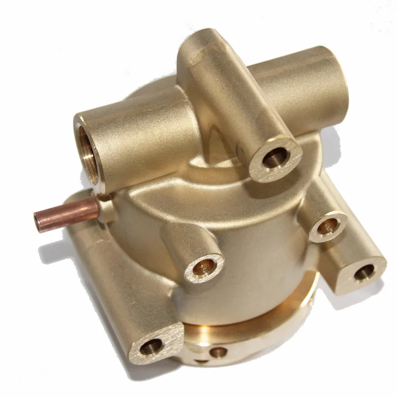 Brass forged and machined parts mechanical brass part machining custom forging hardware