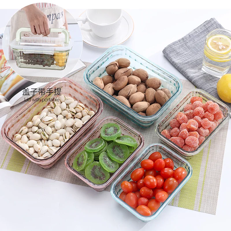 2024 Newest Arrive Fresh-keeping Lunch box 3pcs Airtight Food Storage Container Set with Lids