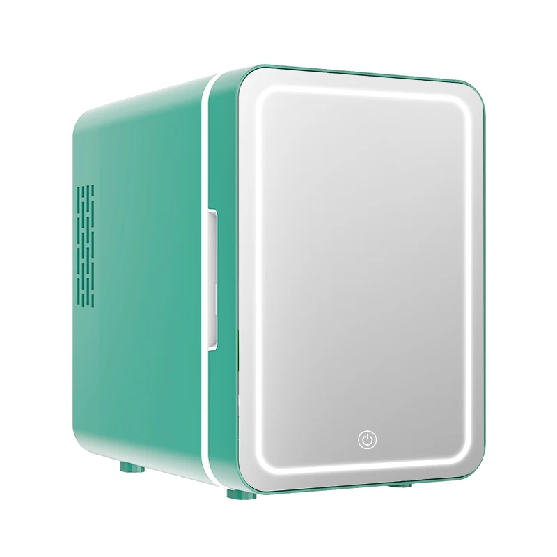 Wholesale Mini Fridge for Skin Care 4L Personal Beauty Makeup Cosmetics Refrigerator with Mirror Compact Protable  PA5 4L (1600526014293)