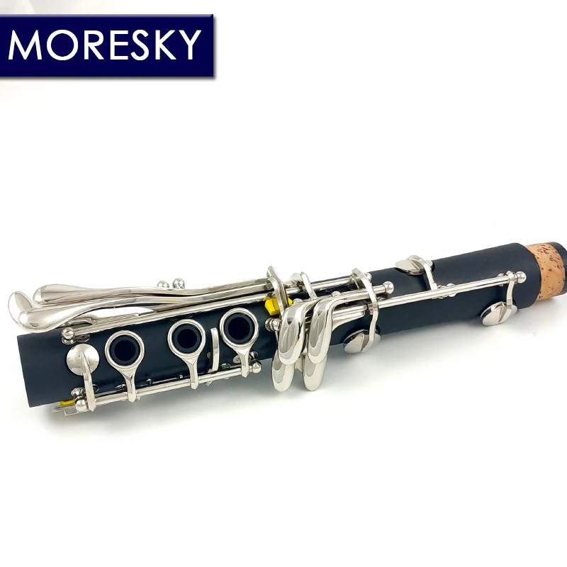 MORESKY Clarinet Ebonite/Hard Rubber 17 Keys Woodwind Instrument E126 (OEM)