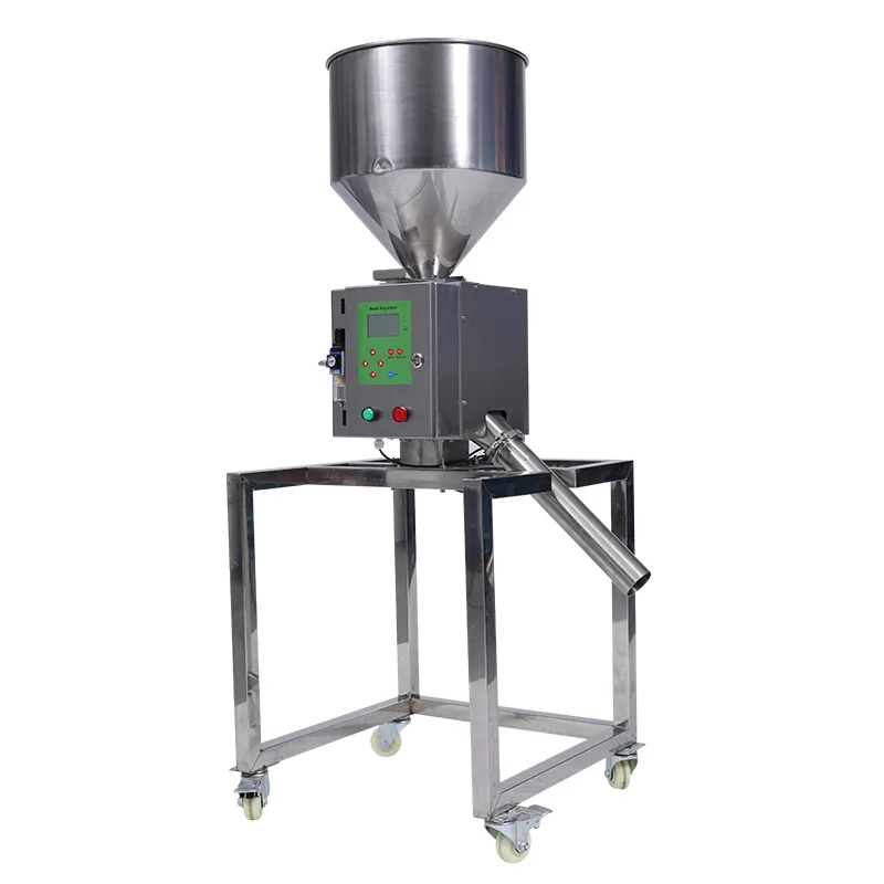 vibration Gravity free fall and metal separator detector machine for plastic