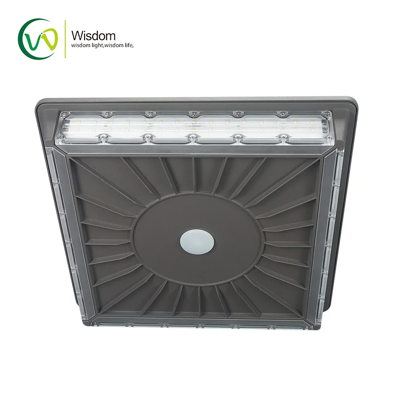 DLC Led Light Fixture parking garage Canopy Light LED 45 70W IP65