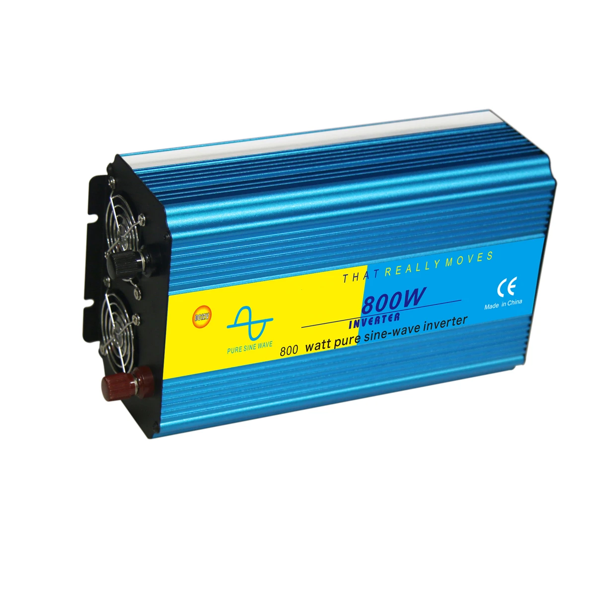 China Factory Sales Blue Solar Converter Dc To Ac 12v 220v Pure Sine Wave Inverter 800w Car Power Pump Inverter