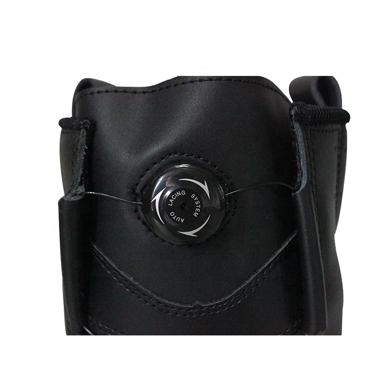 EN15090 Fire leather boots fire fighting rescue fireman safety shoes firefighter black boots