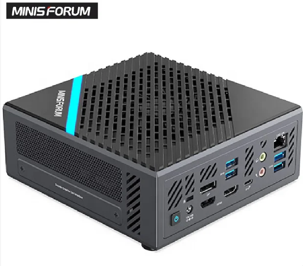 MINISFORUM B550 AMD Ryzen7 5700/4700G 8Cores/16Threads DDR4 HDD SDD gaming mini computer gamer pc