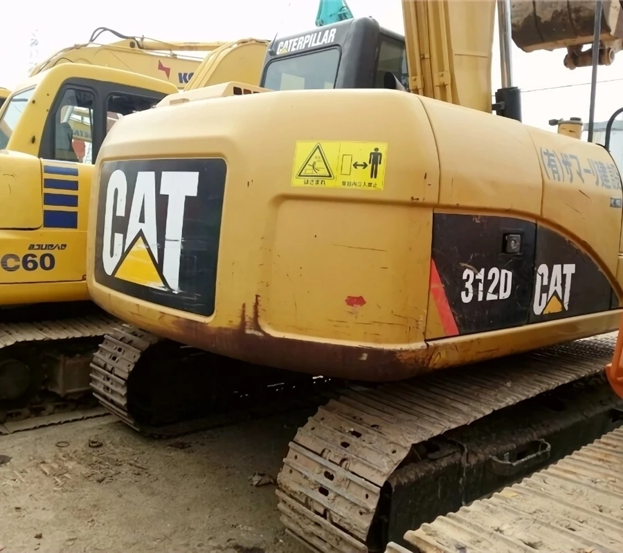 2018 original used excavator cat 312 used construction CATERPILLAR 312D crawler excavator