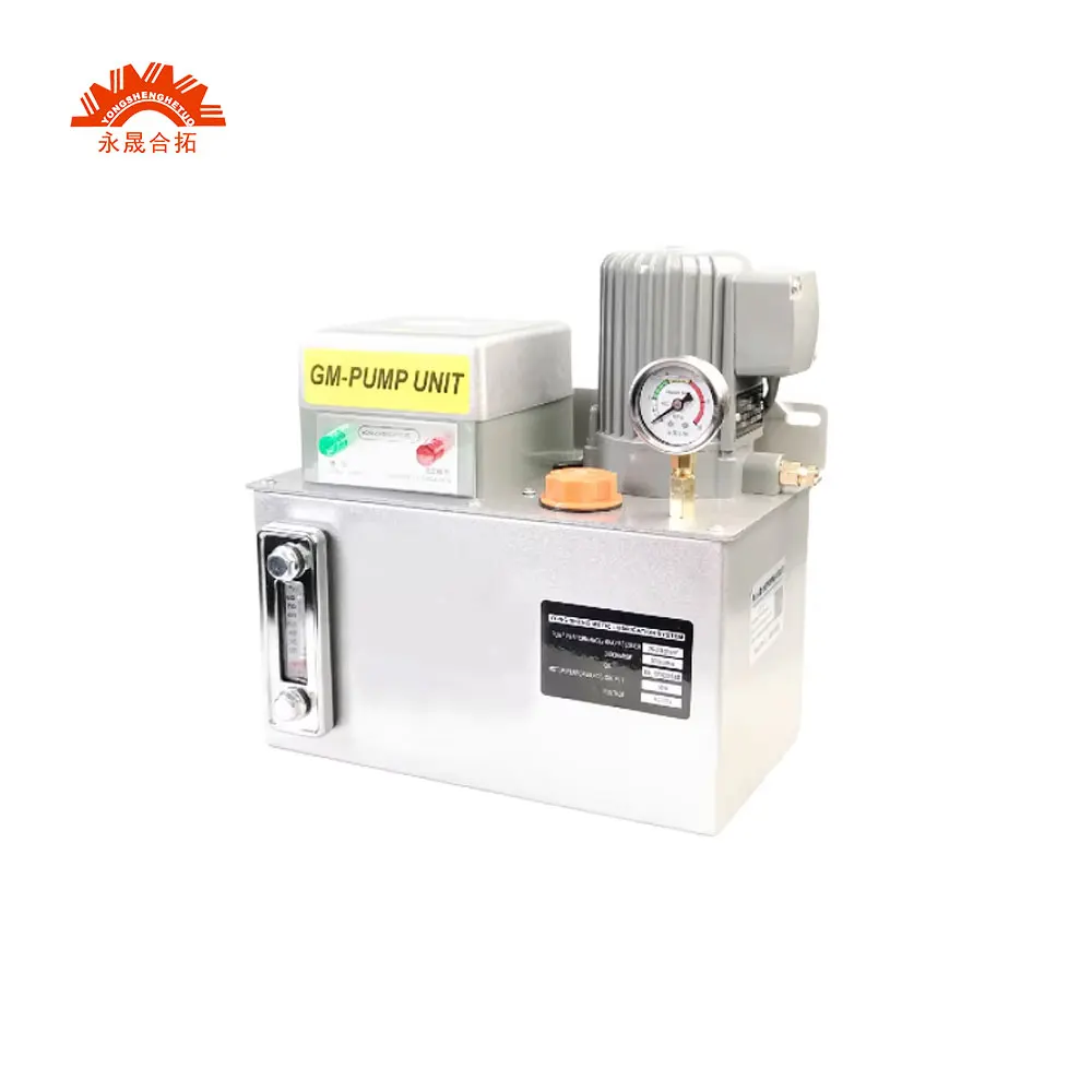 4L CE 220V 380V Electric Gear Oil Pump Grease 00-000# lubricator with Pressure Relief Valve for CNC Machine Central Lubrication