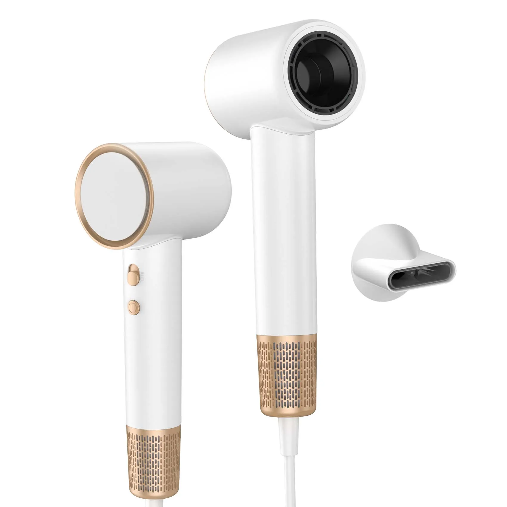 OEM Professional High Speed Blow Dryer 1600W Ionic Multifunction Hair Dryer with Magnetic Nozzle Diffuser