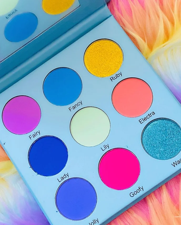 Custom High Quality Eye Shadow DIY Pick Your Own Colors Palette High Pigment Eyeshadows
