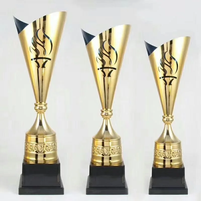 World best selling products new big gold football trophy for sale