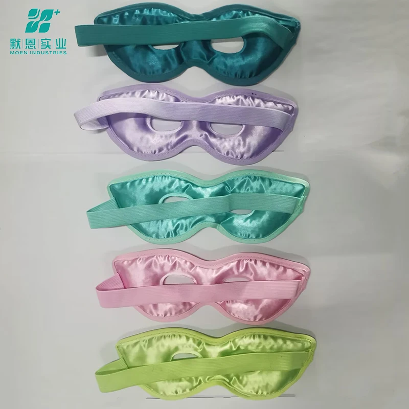 Gel Beads Ice Pack Manufacturer Cooling Reusable Mask Hot Eye Patch Thermal Dry Eye Hot Eye Patch Mask