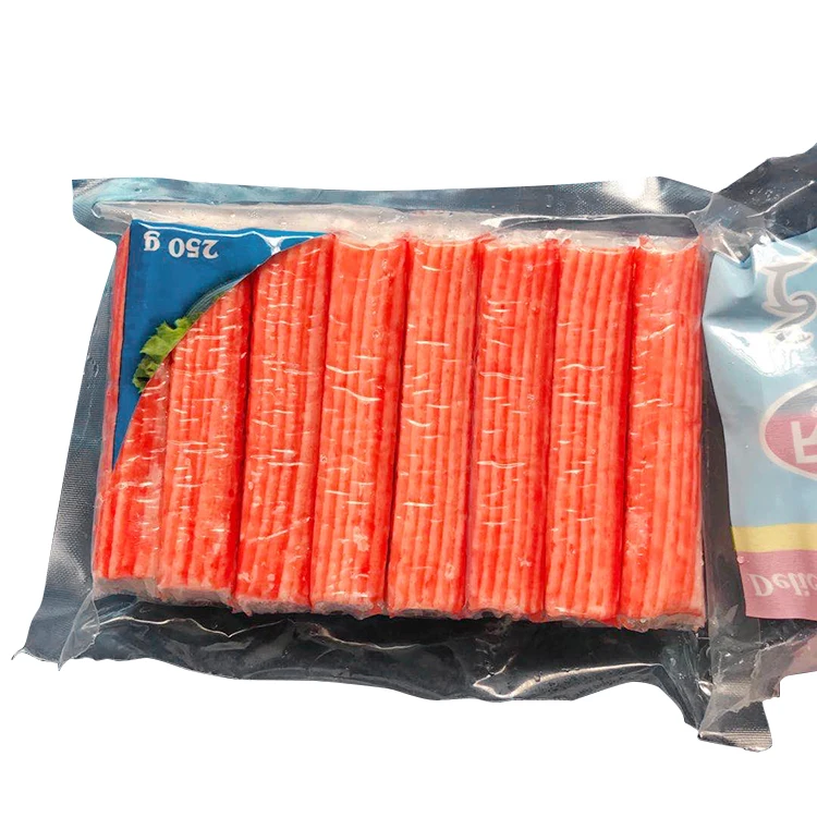 High-quality And Healthy Flexible Packaging Red Fish Surimi Crab Stick