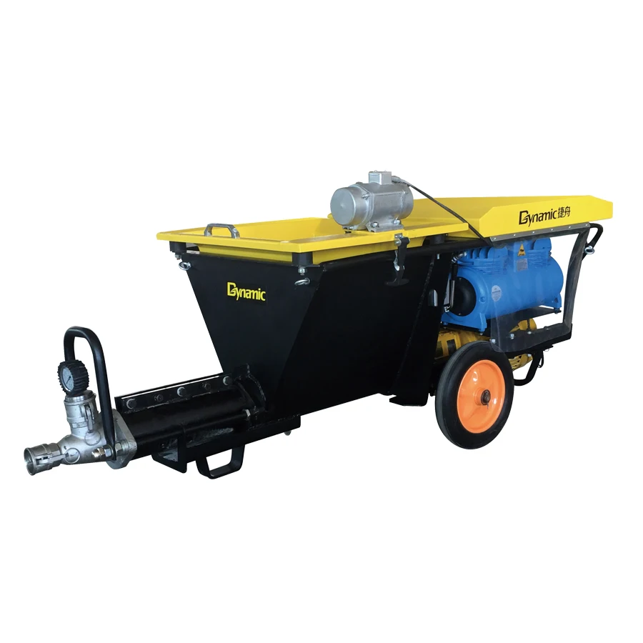 DJP-70 цементный раствор опрыскиватель с бункером смеситель штукатурный распылительный агрегат стены цемента