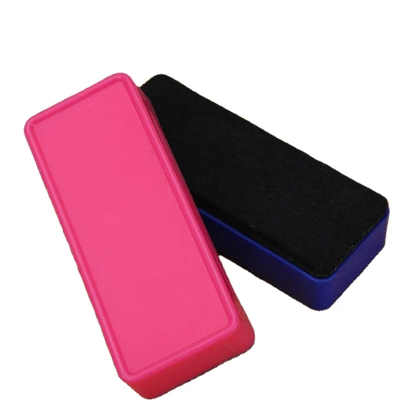 Magnetic office whiteboard felt plastic PP+EVA whiteboard eraser dry erase erasers
