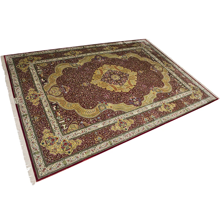 В наличии 10x14 футов шелковые большие персидские Коврики ручной работы